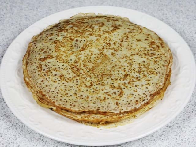 Молочные блинчики с дырочками – тонкие и вкусные ~ 10 простых рецептов