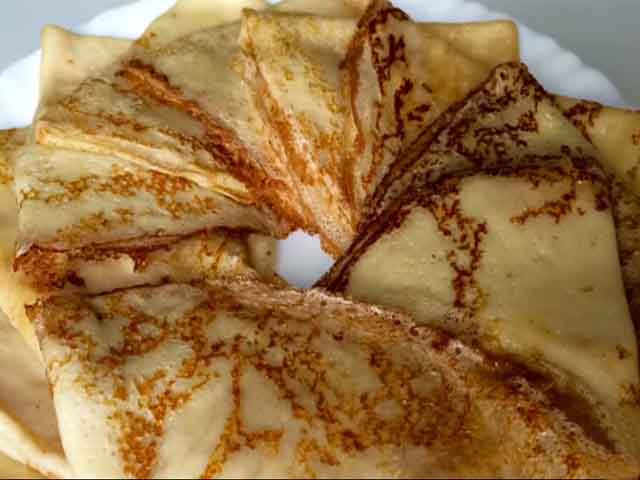 Молочные блинчики с дырочками – тонкие и вкусные ~ 10 простых рецептов