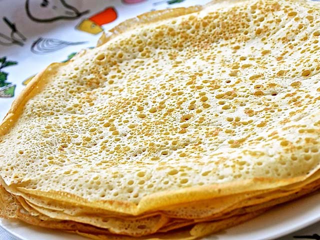 Блинчики на воде – 9 вкусных пошаговых рецептов