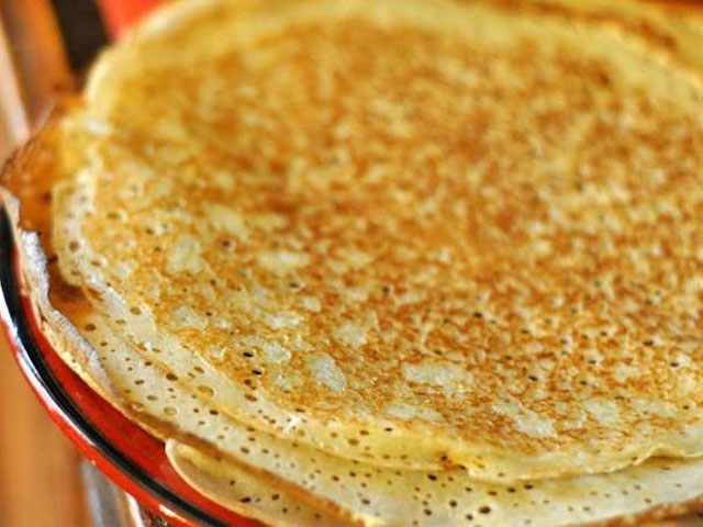 Блинчики на воде – 9 вкусных пошаговых рецептов