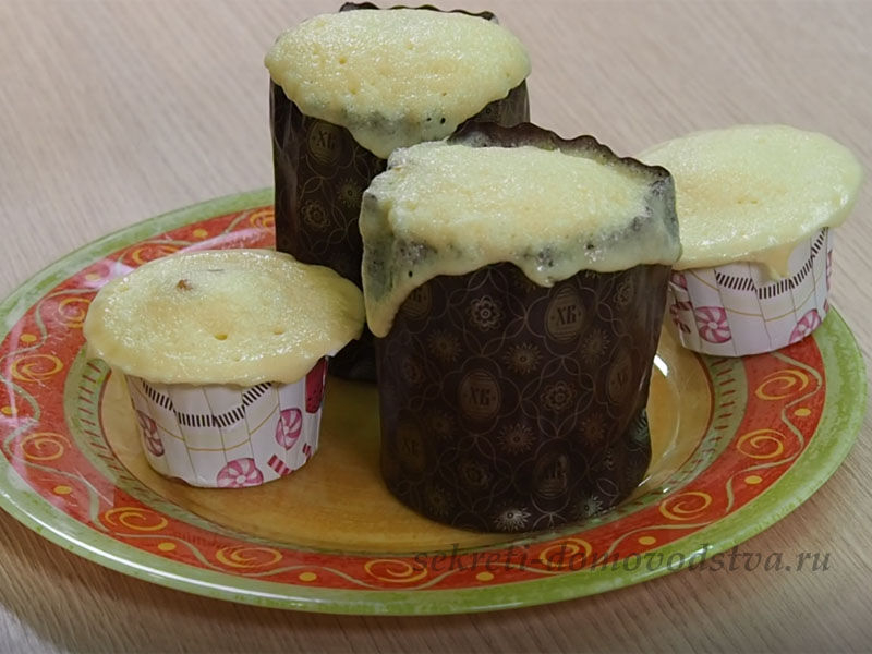 Готовим кулич в микроволновке – вкусные пошаговые рецепты