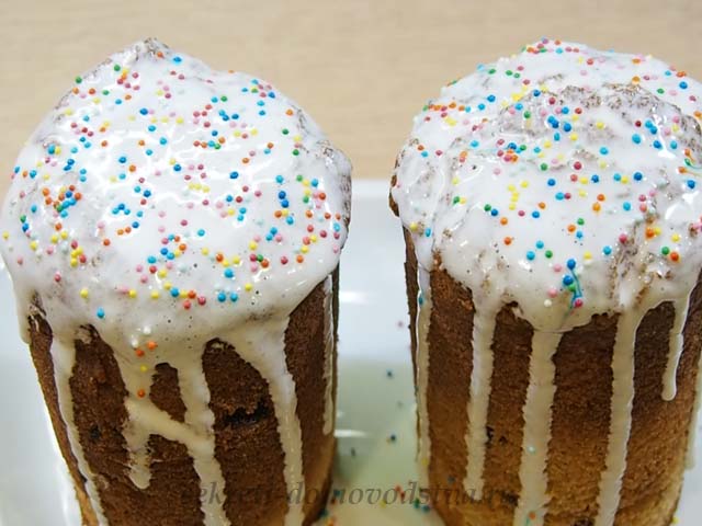 Пасхальный кулич без дрожжей – простой рецепт