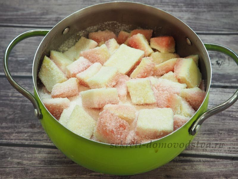 Варенье из арбузных корок — самые простые рецепты