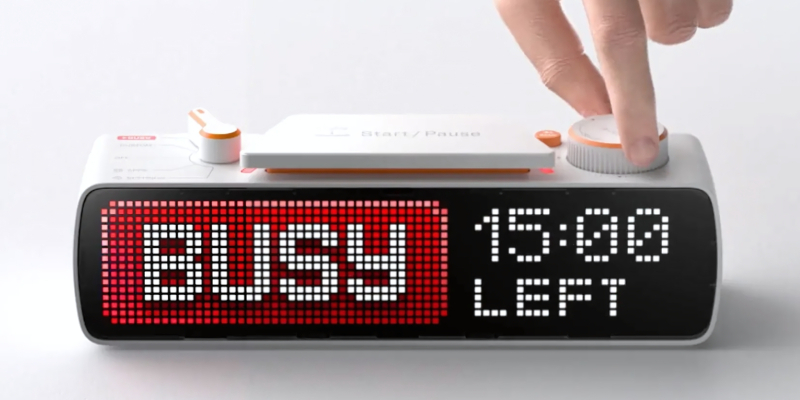 Представлен Busy Bar — умный дисплей, который помогает сосредоточиться на работе