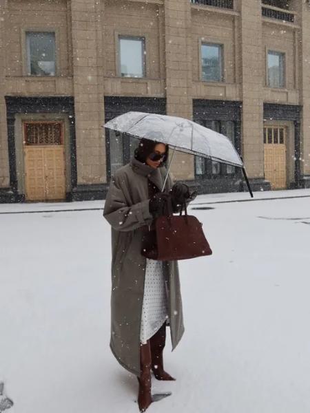 Если пока не хочется доставать пуховик, вам нужен утепленный тренч